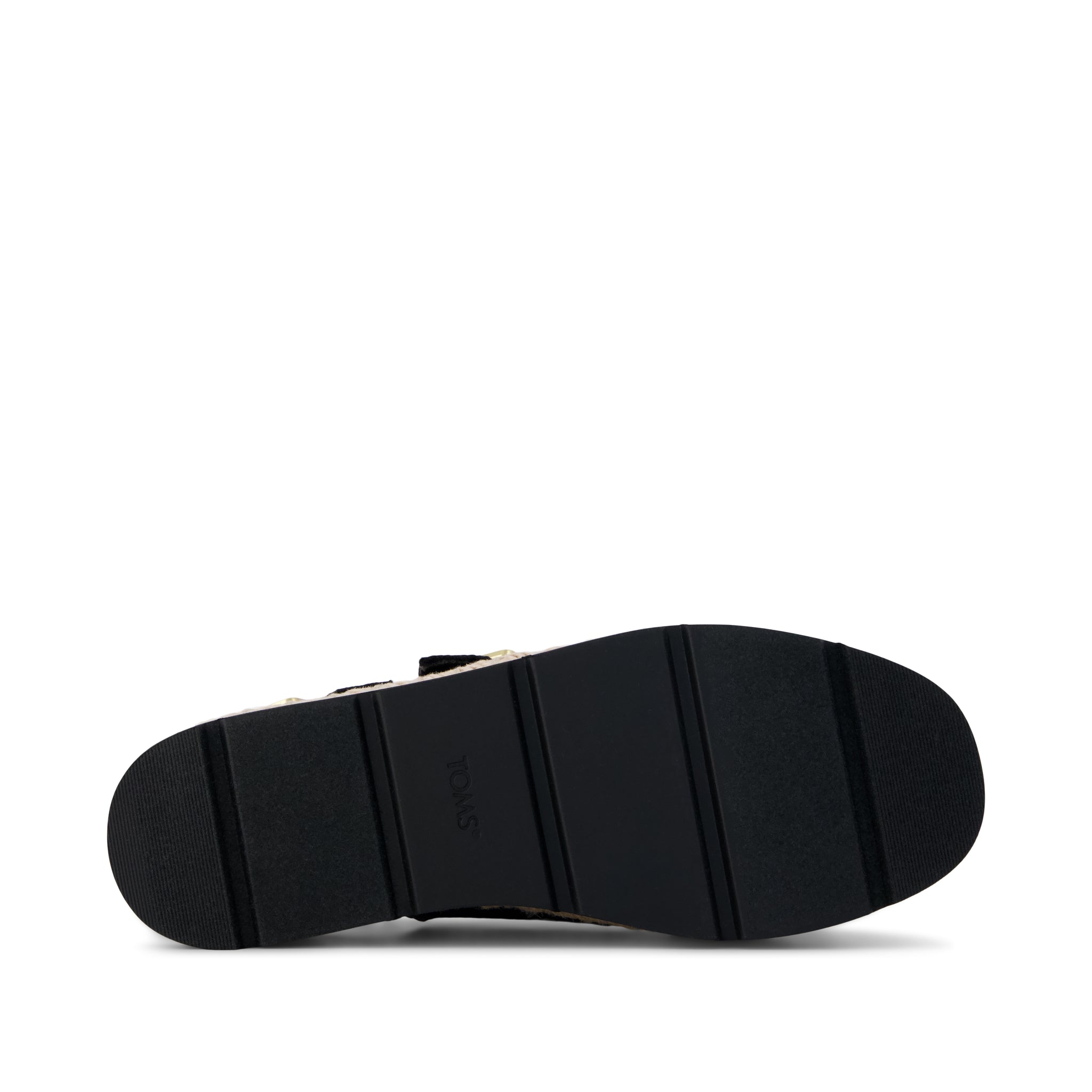 Giana Flatform Sandal Black Woven