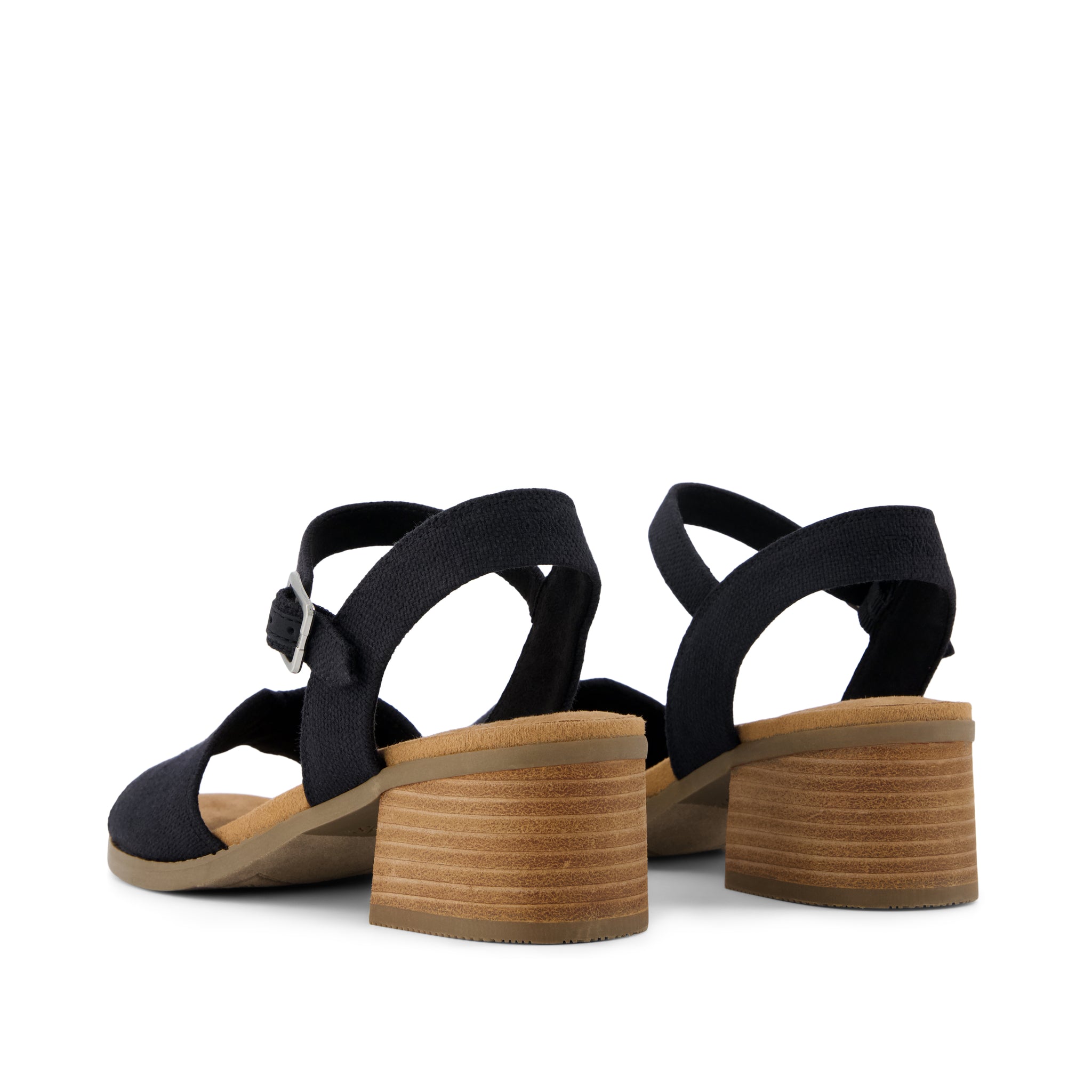 Eloise Sandal Black Woven