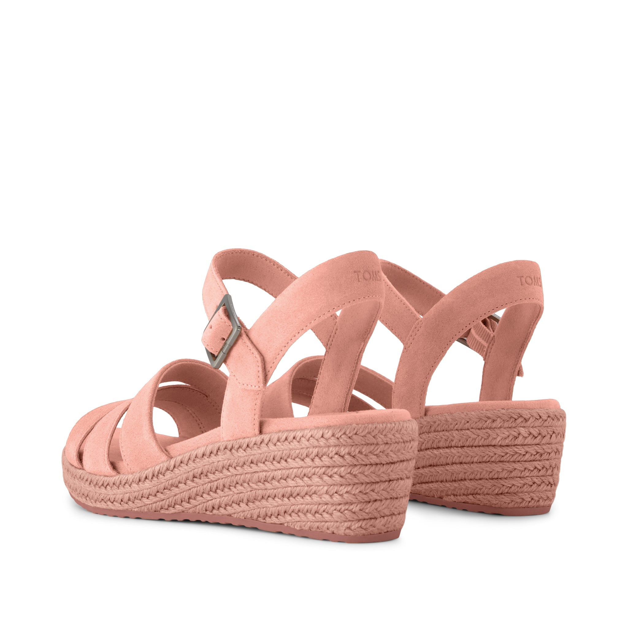 Julia Wedge Sandal Bloom Suede
