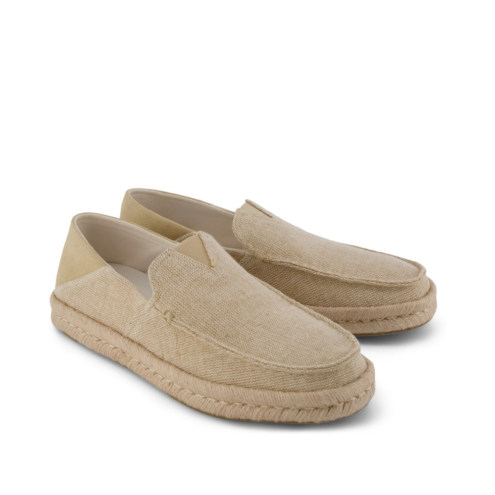 Alonso Rope Loafer Natural Heritage Canvas