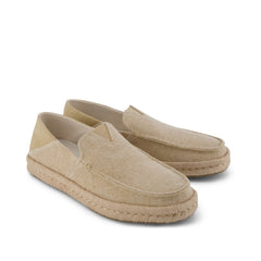 Alonso Rope Loafer Natural Heritage Canvas