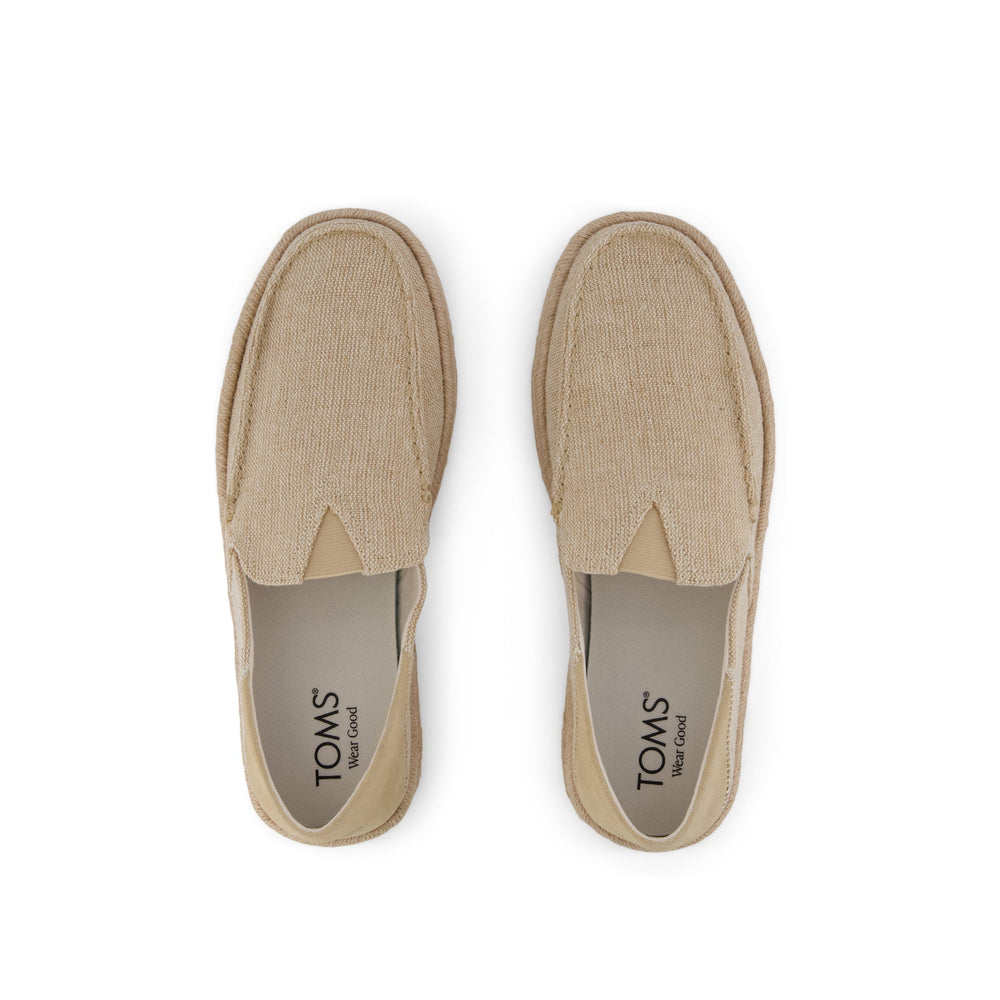 Alonso Rope Loafer Natural Heritage Canvas