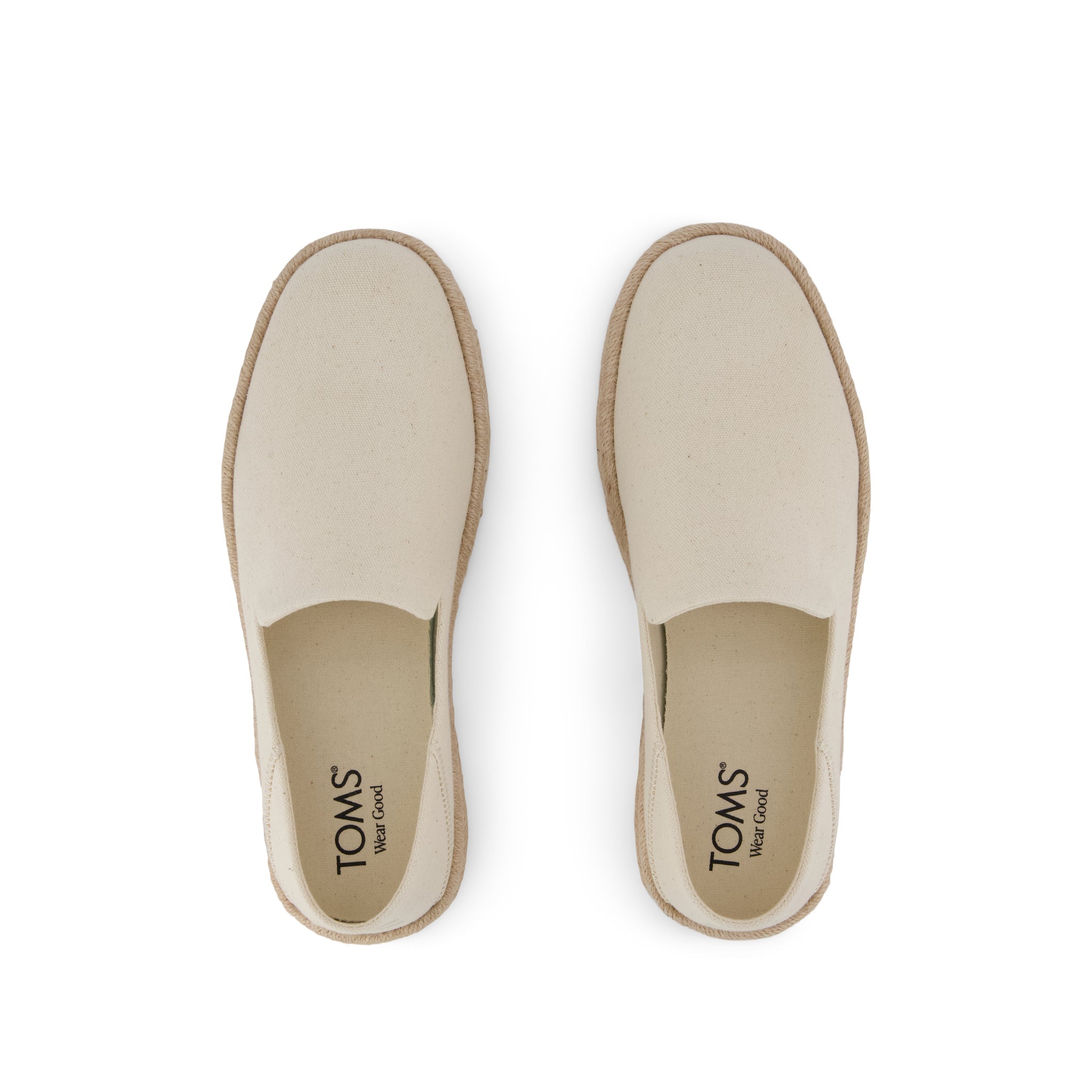 Santiago Loafer Natural Recycled Cotton Canvas
