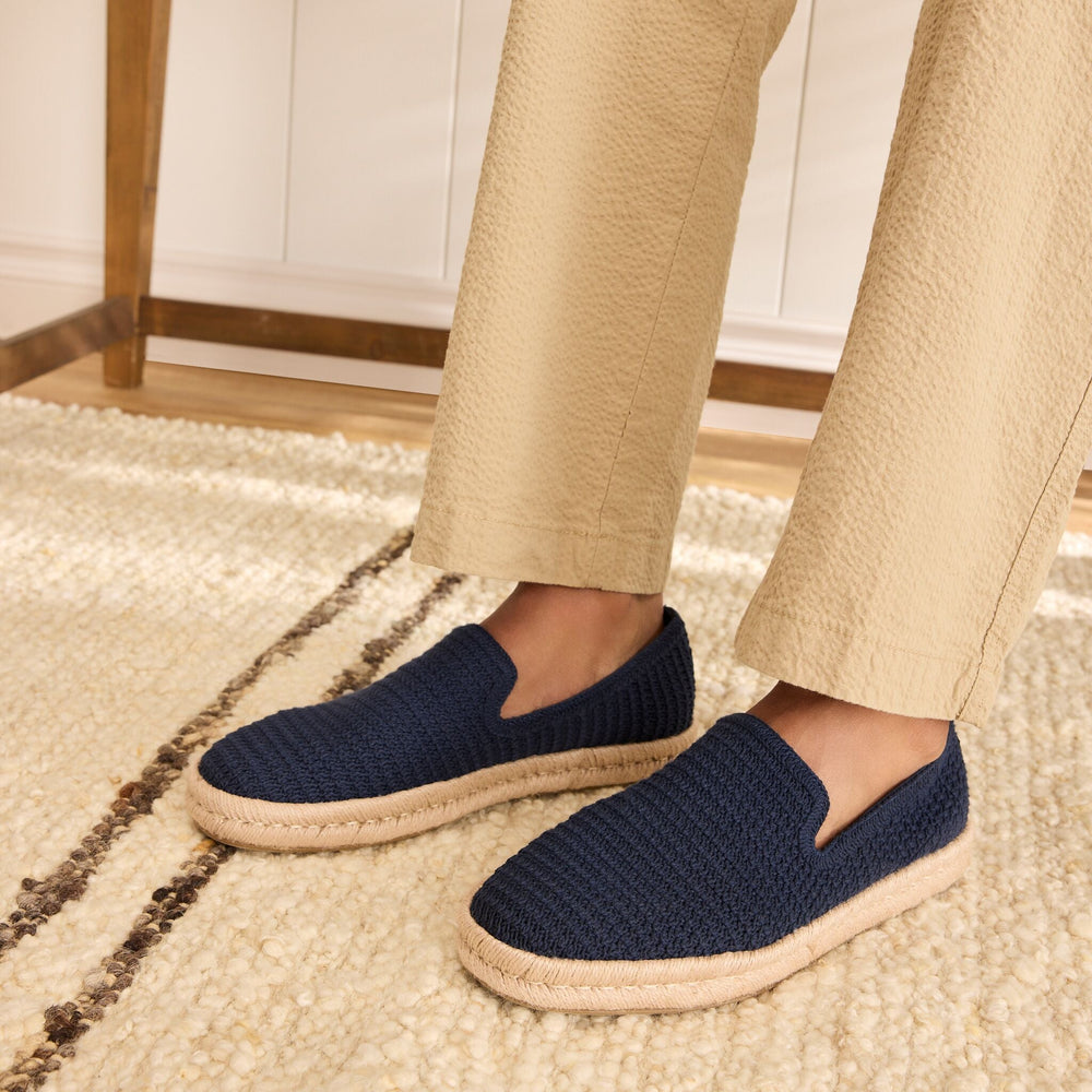 Santiago Loafer Navy Mesh