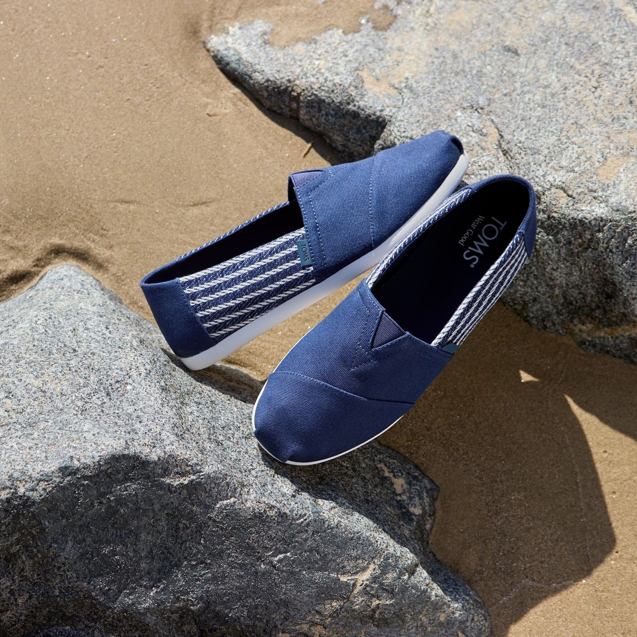 Alpargata Classic Navy Stripes