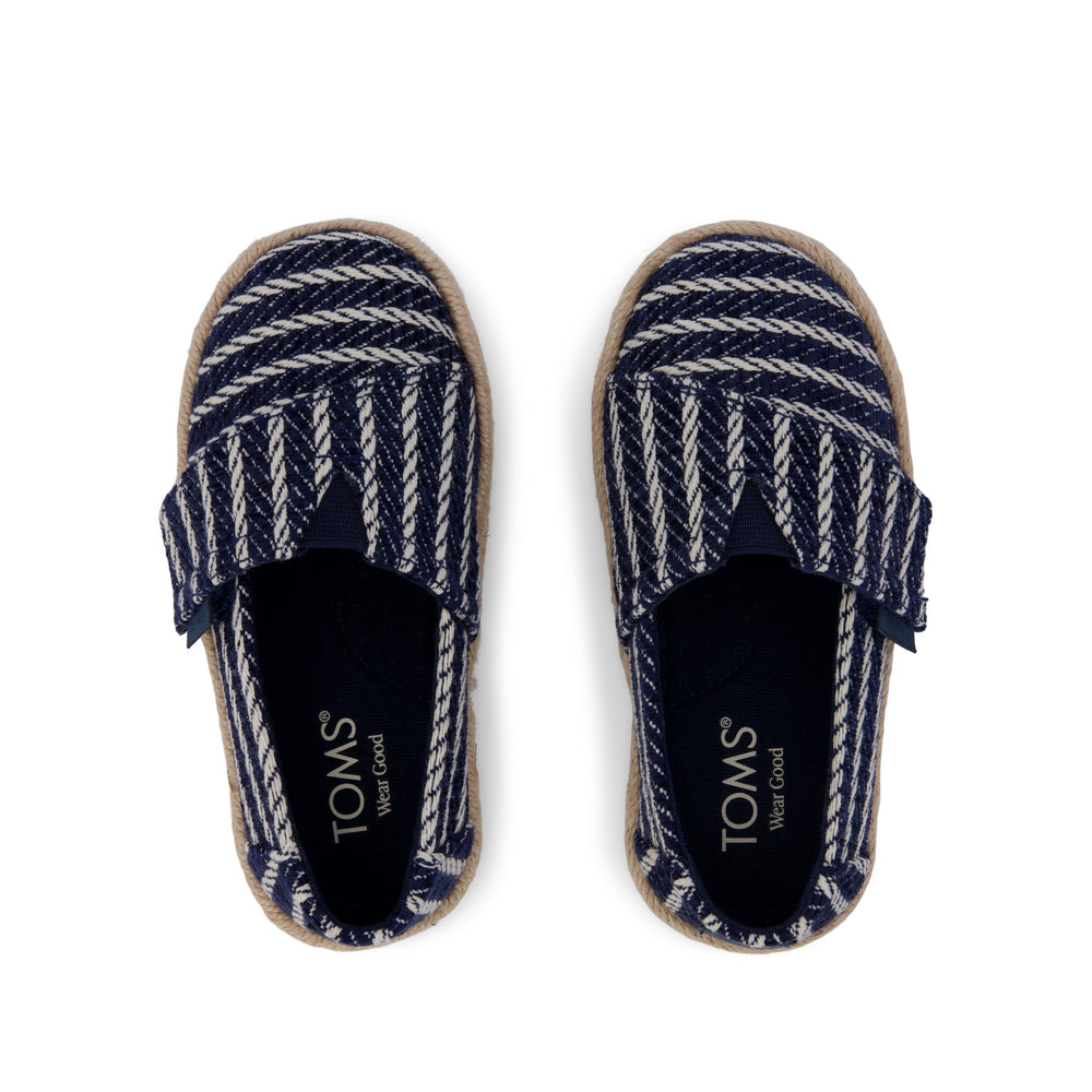 Alpargata Rope 2.0 Toddler Espadrille Navy Stripes