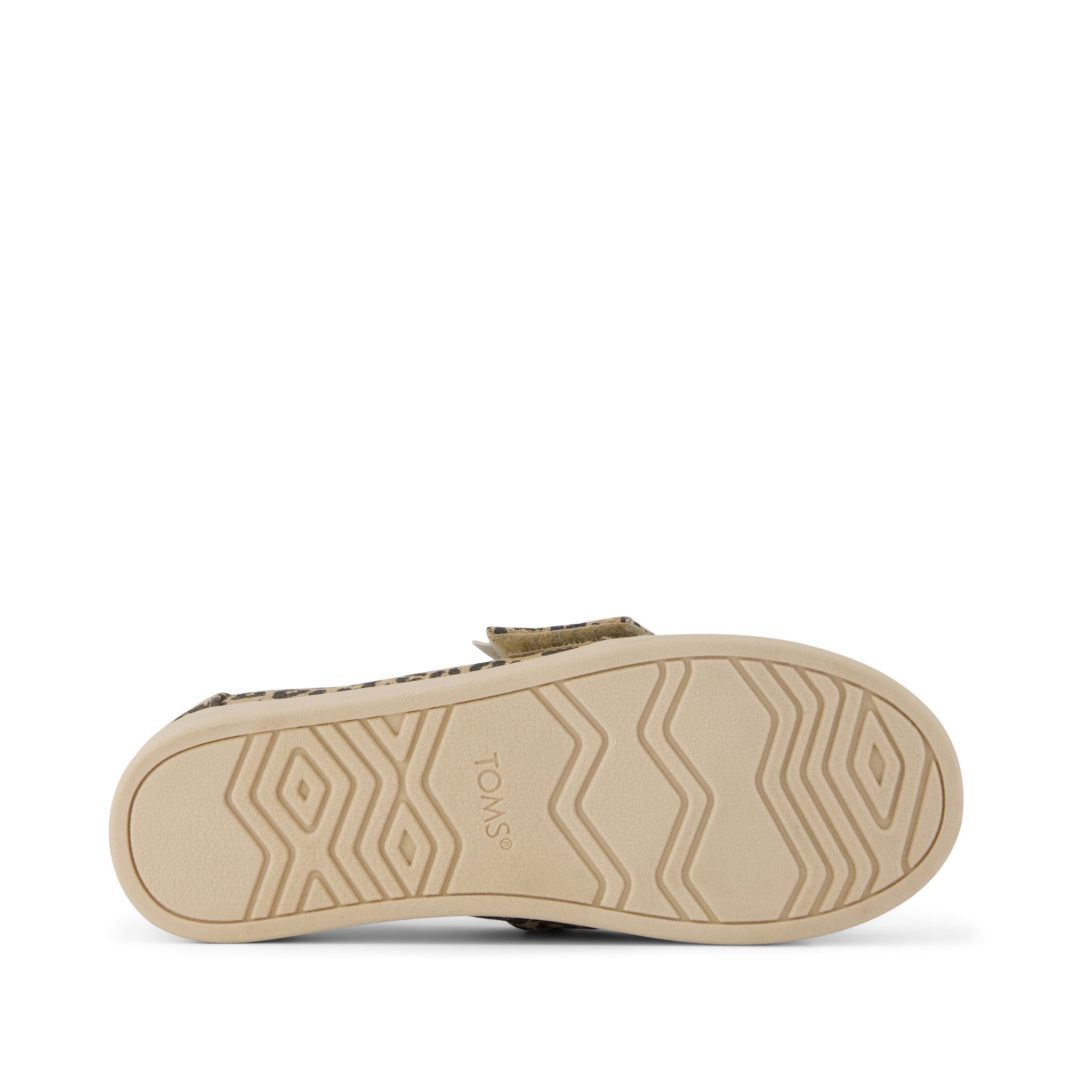 Alpargata Classic Kids Shoe Natural Leopard Print