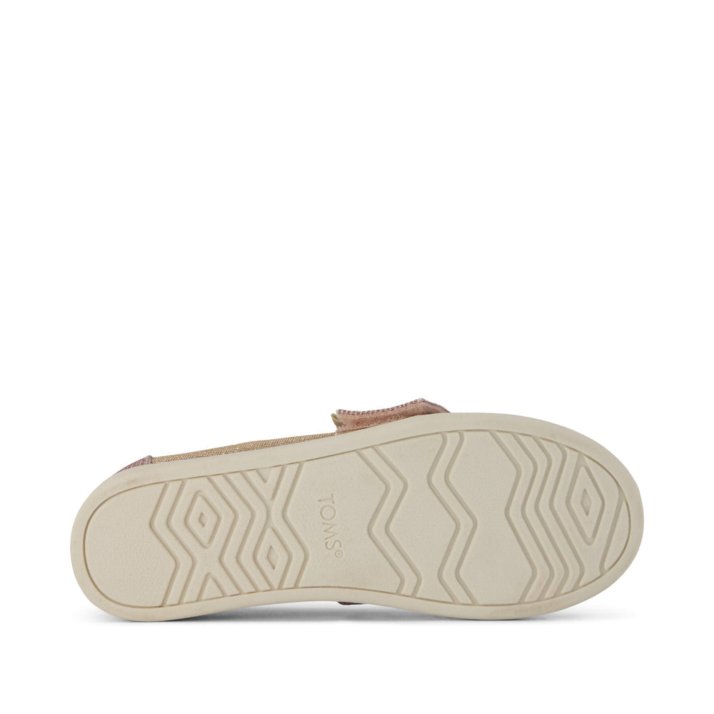 Alpargata Classic Kids Shoe Rose Glitter Corduroy