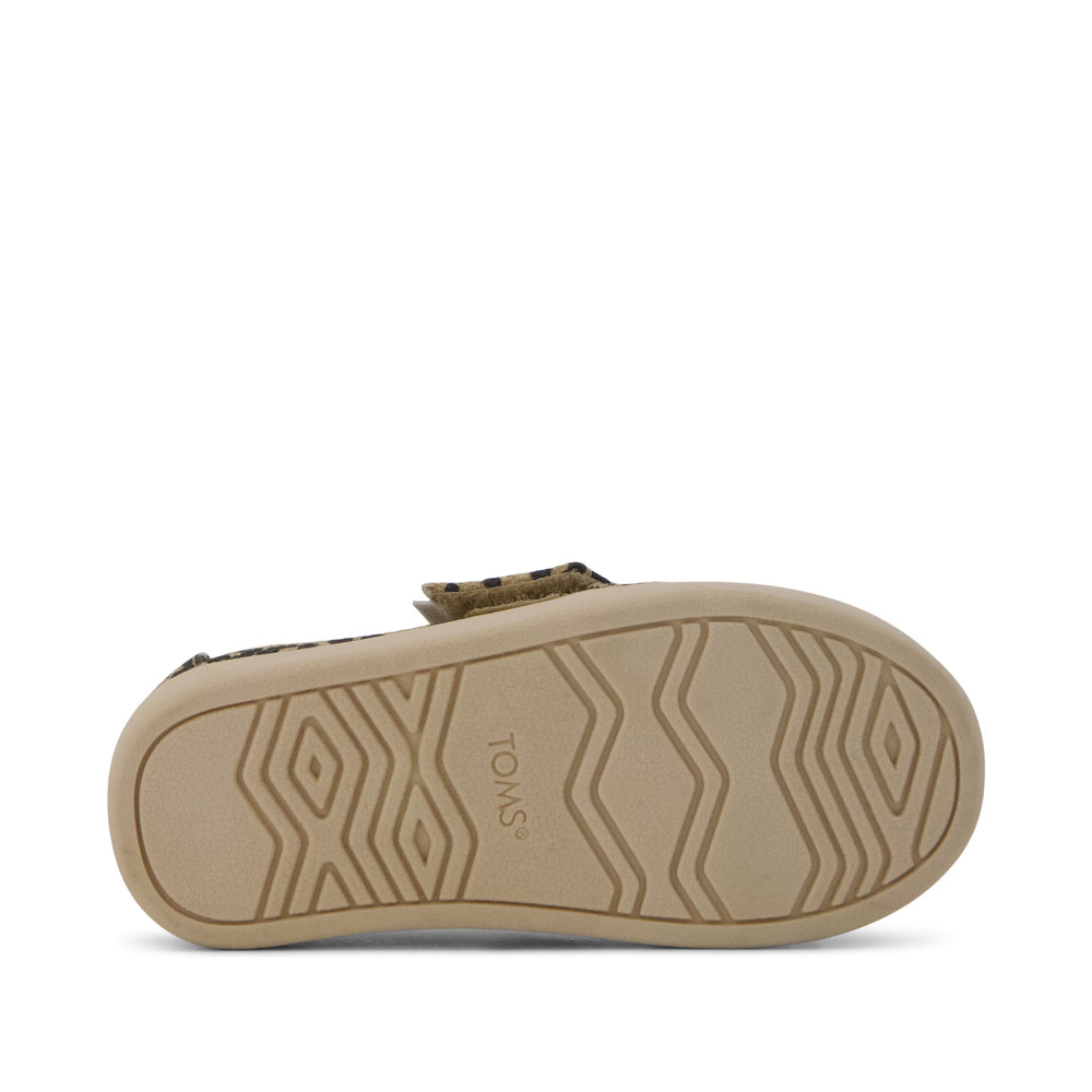 Alpargata Classic Toddler Shoe Natural Leopard Print