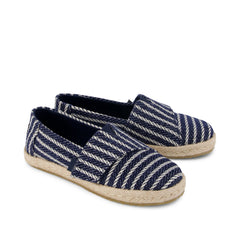 Alpargata Rope 2.0 Kids Espadrille Navy Stripes