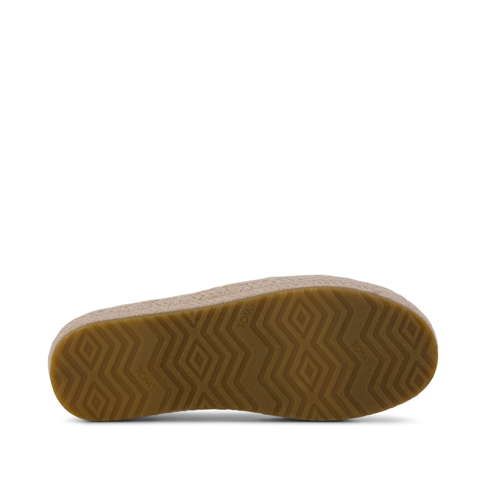 Valencia Platform Kids Espadrille Champagne Glimmer