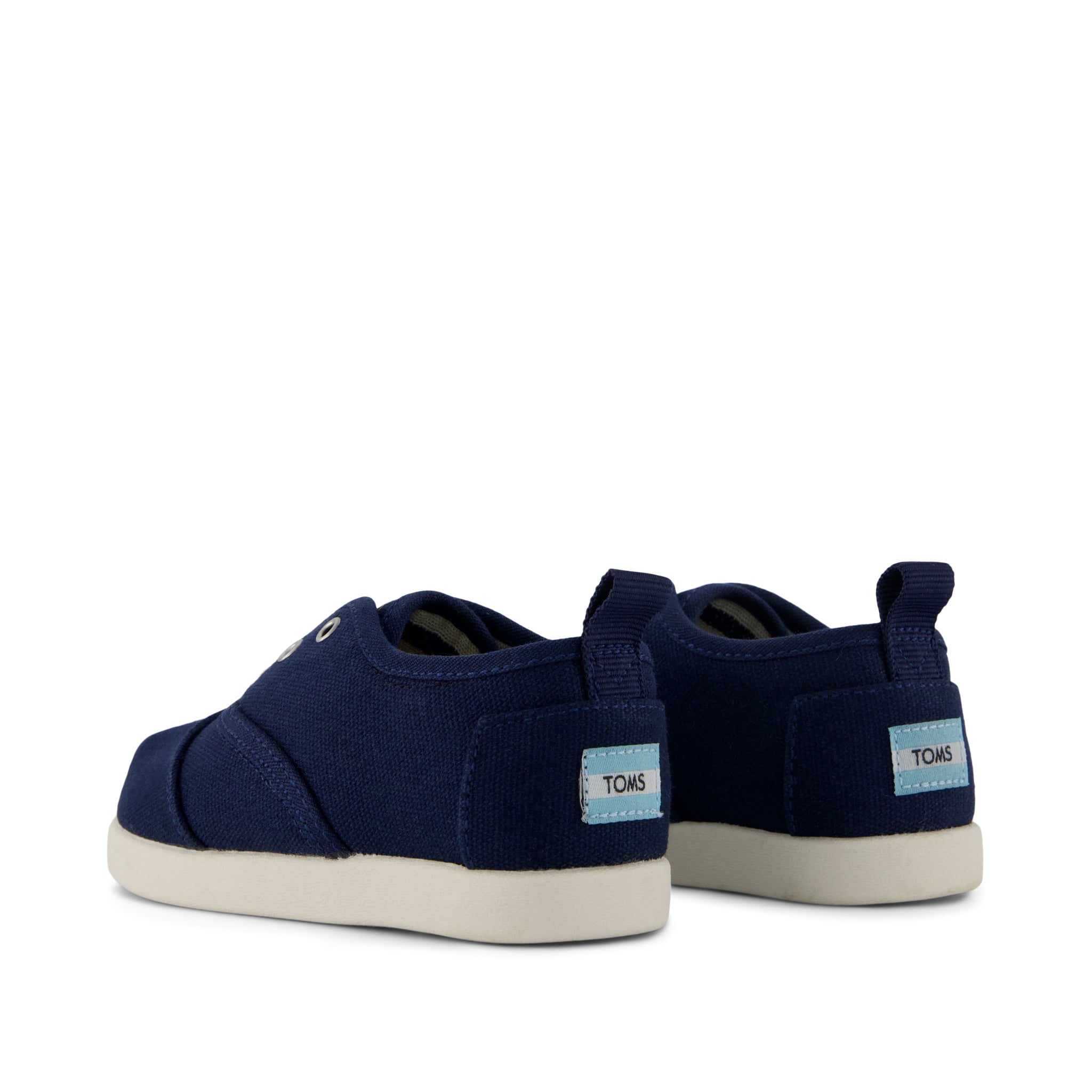 Cordones Plus Toddler Sneaker Navy Canvas