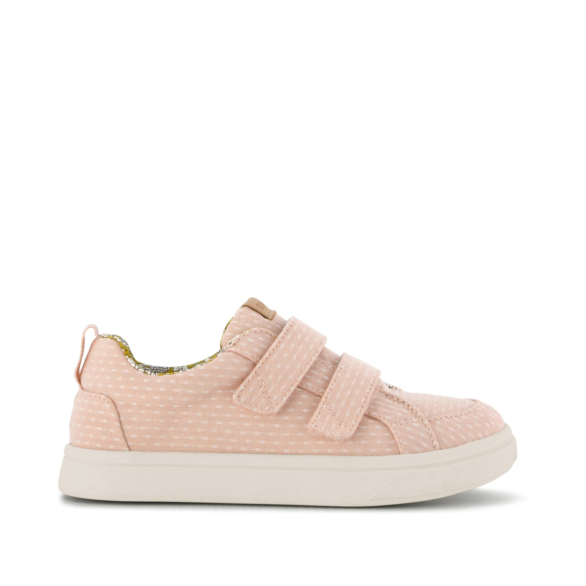 Cruz Double Strap Kids Sneaker Bloom Chambray Dot