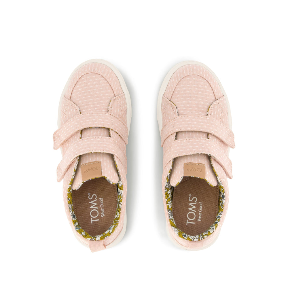 Cruz Double Strap Kids Sneaker Bloom Chambray Dot