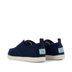 Cordones Plus Kids Sneaker Navy Canvas