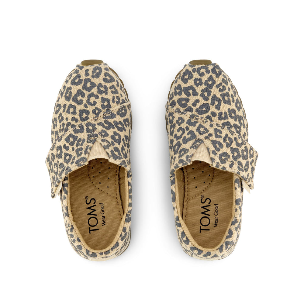 Resident Plus Toddler Sneaker Natural Leopard Print