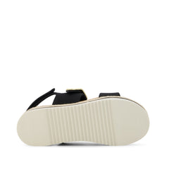 Giana Kids Sandal Black Canvas
