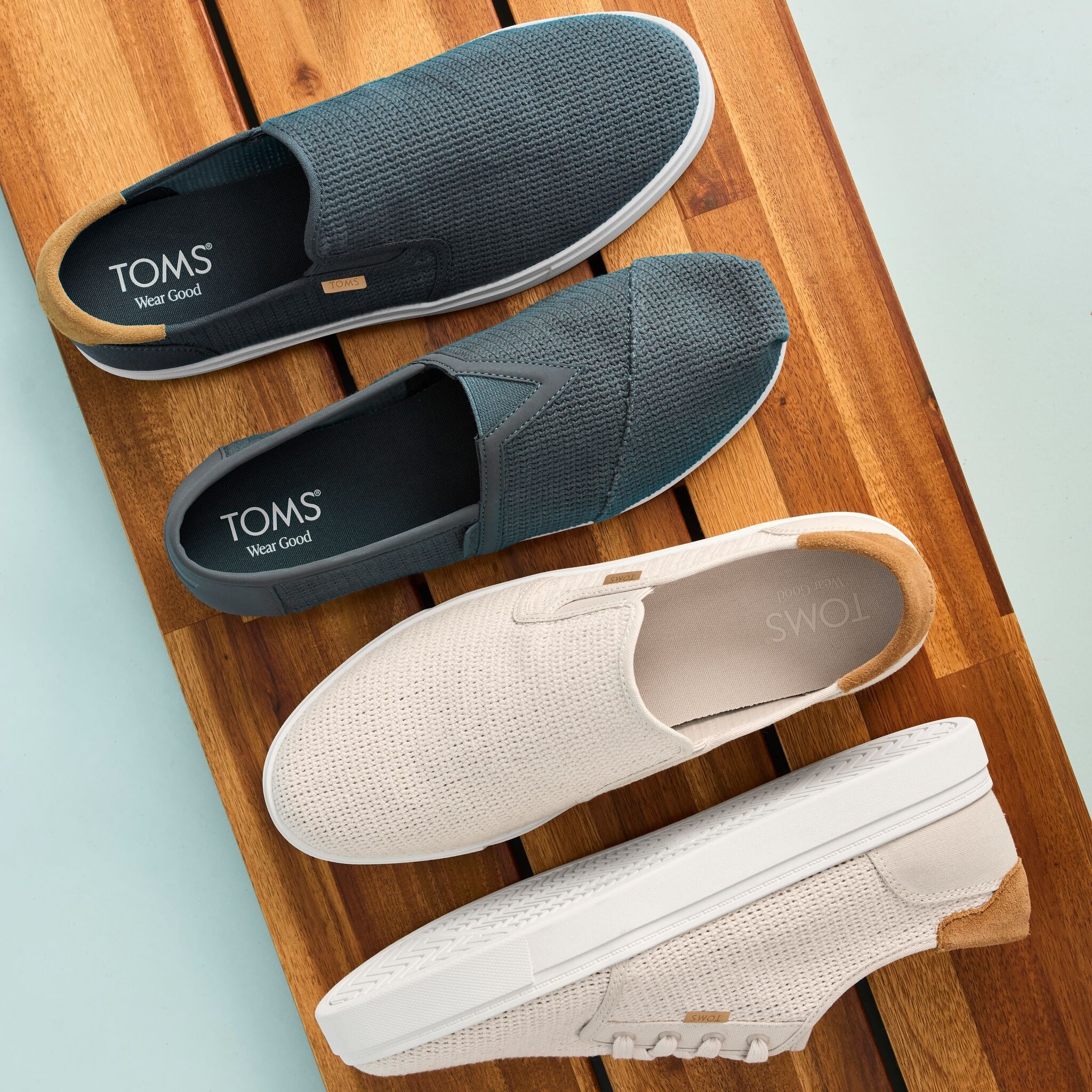 Baja 2.0 Slip On Sneaker Taupe Mesh