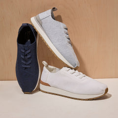 Resident Plus Lace-Up White Knit