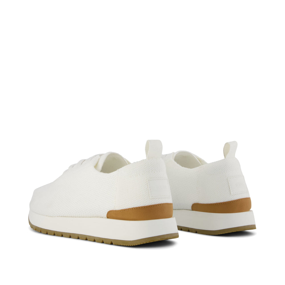 Resident Plus Lace-Up White Knit