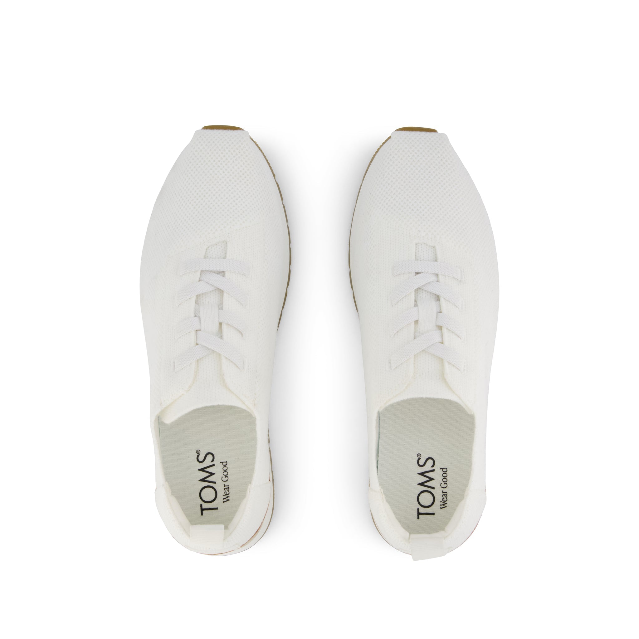 Resident Plus Lace-Up White Knit