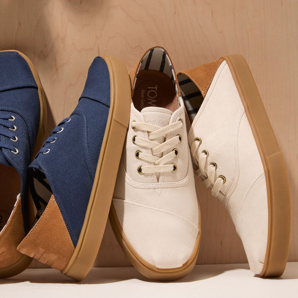 Cordones Plus Sneaker Natural Canvas