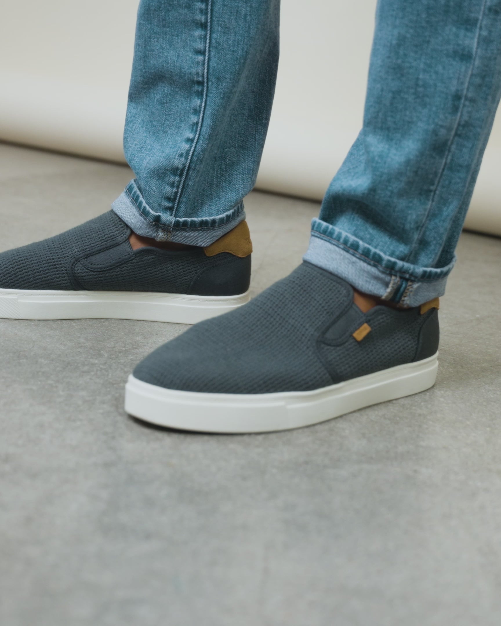Baja 2.0 Slip On Sneaker Dark Dusk Blue Mesh