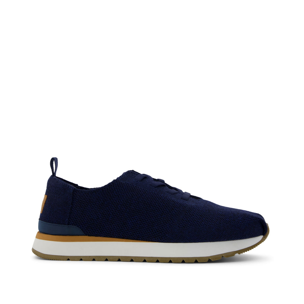 Resident Plus Lace-Up Navy Knit