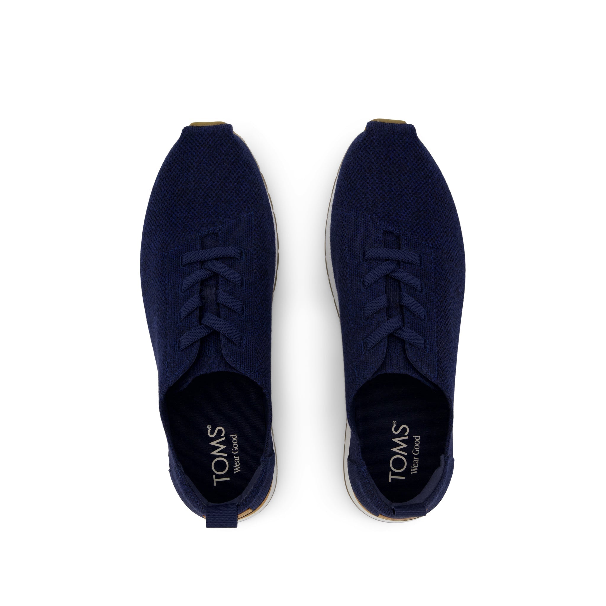 Resident Plus Lace-Up Navy Knit