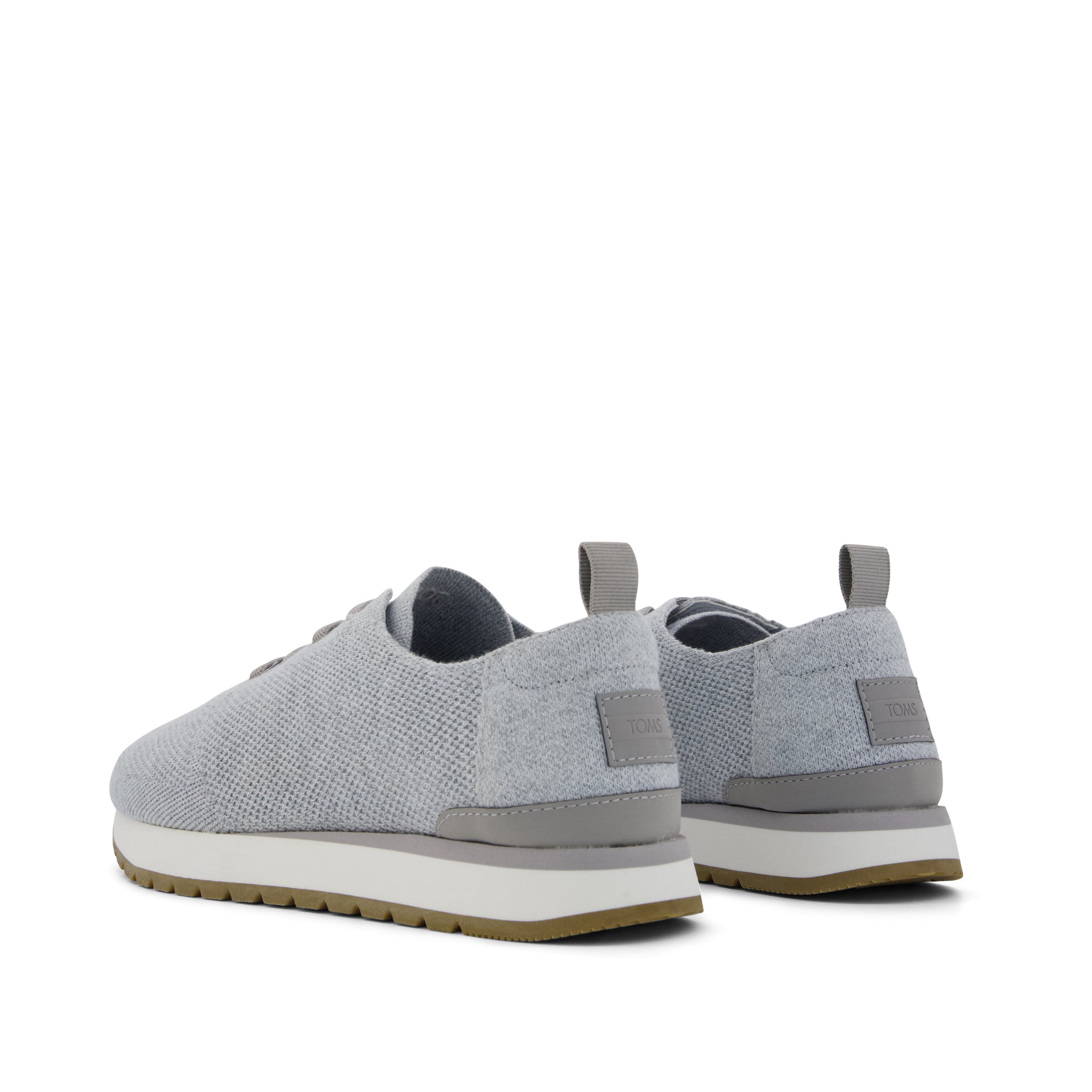 Resident Plus Lace-Up Grey Knit