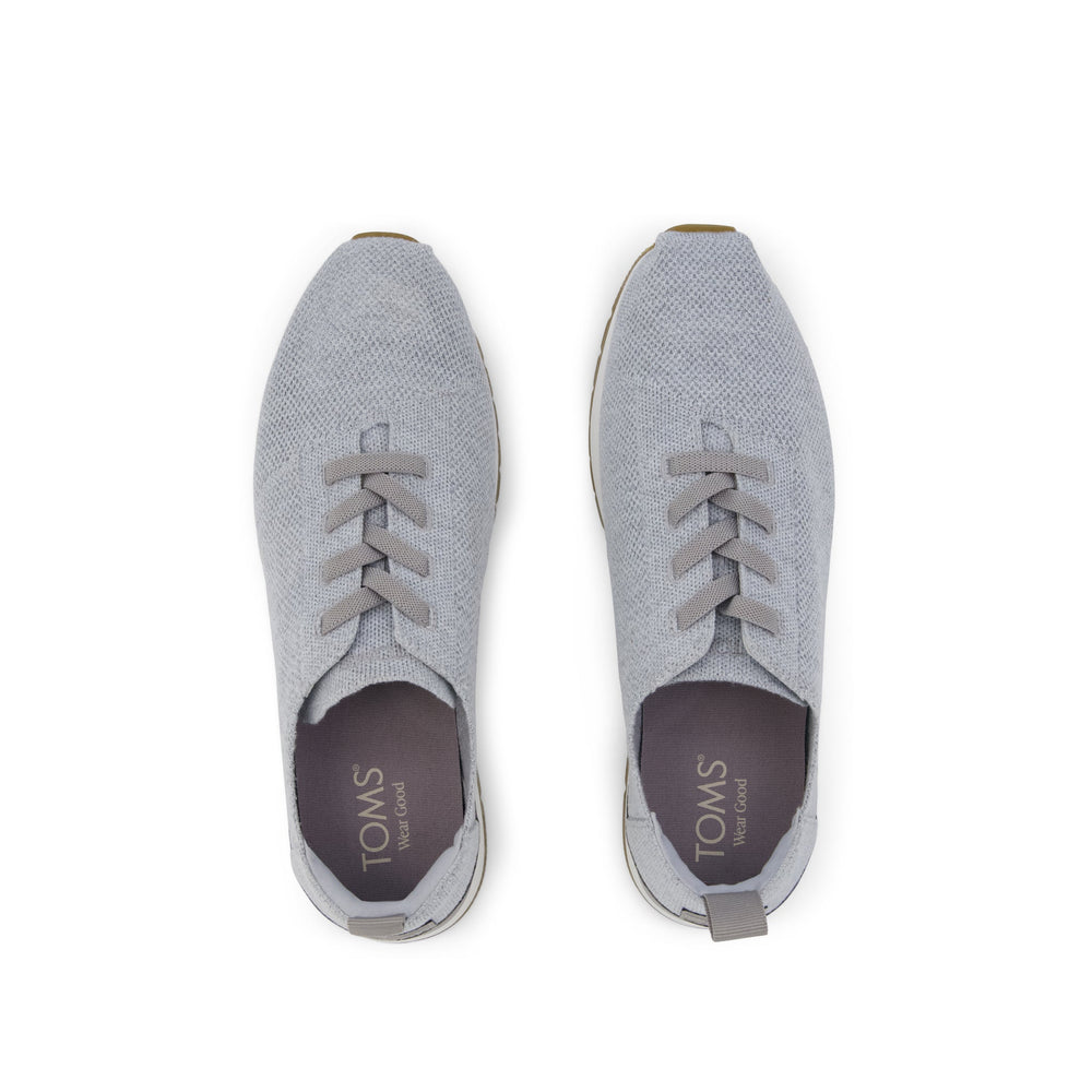 Resident Plus Lace-Up Grey Knit