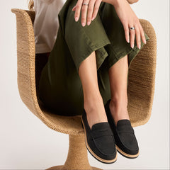 Marie Loafer Black Leather