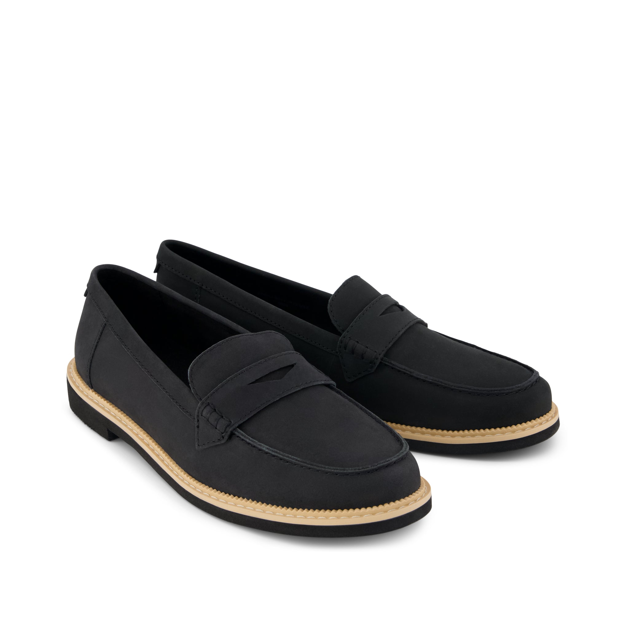 Marie Loafer Black Leather