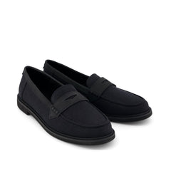 Marie Loafer Black Textile