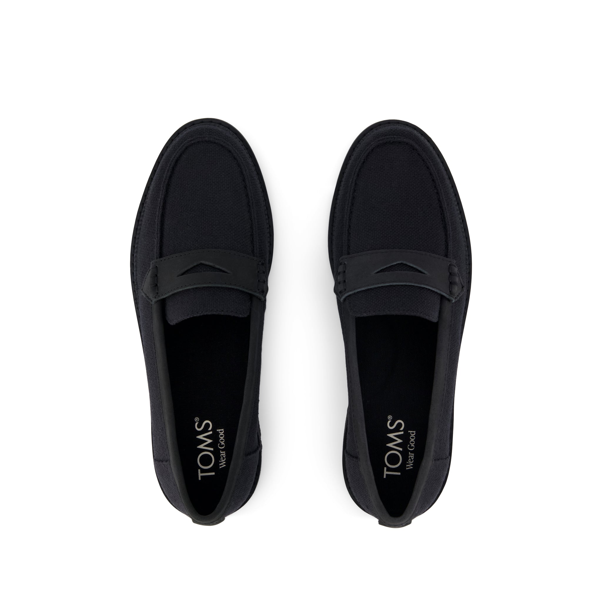 Marie Loafer Black Textile