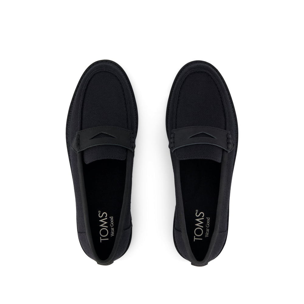 Marie Loafer Black Textile