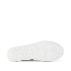 Asher Platform Slip On Sneaker Grey Canvas
