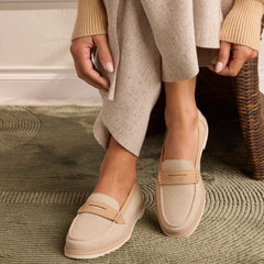 Marie Loafer Natural Textile