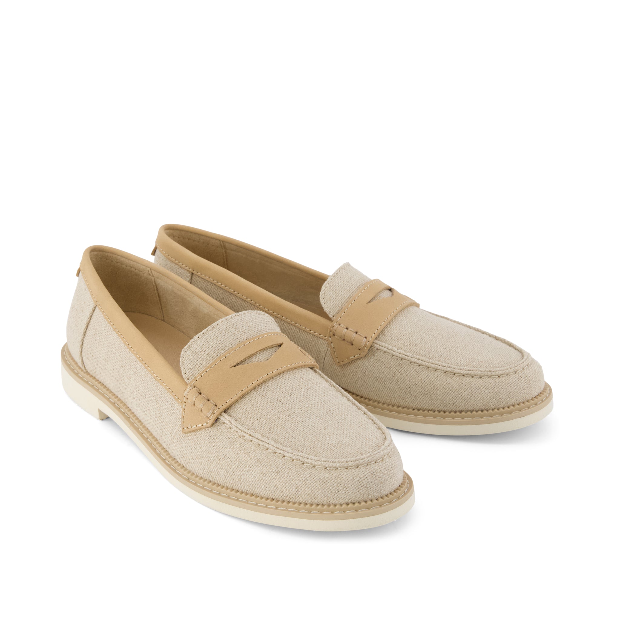 Marie Loafer Natural Textile