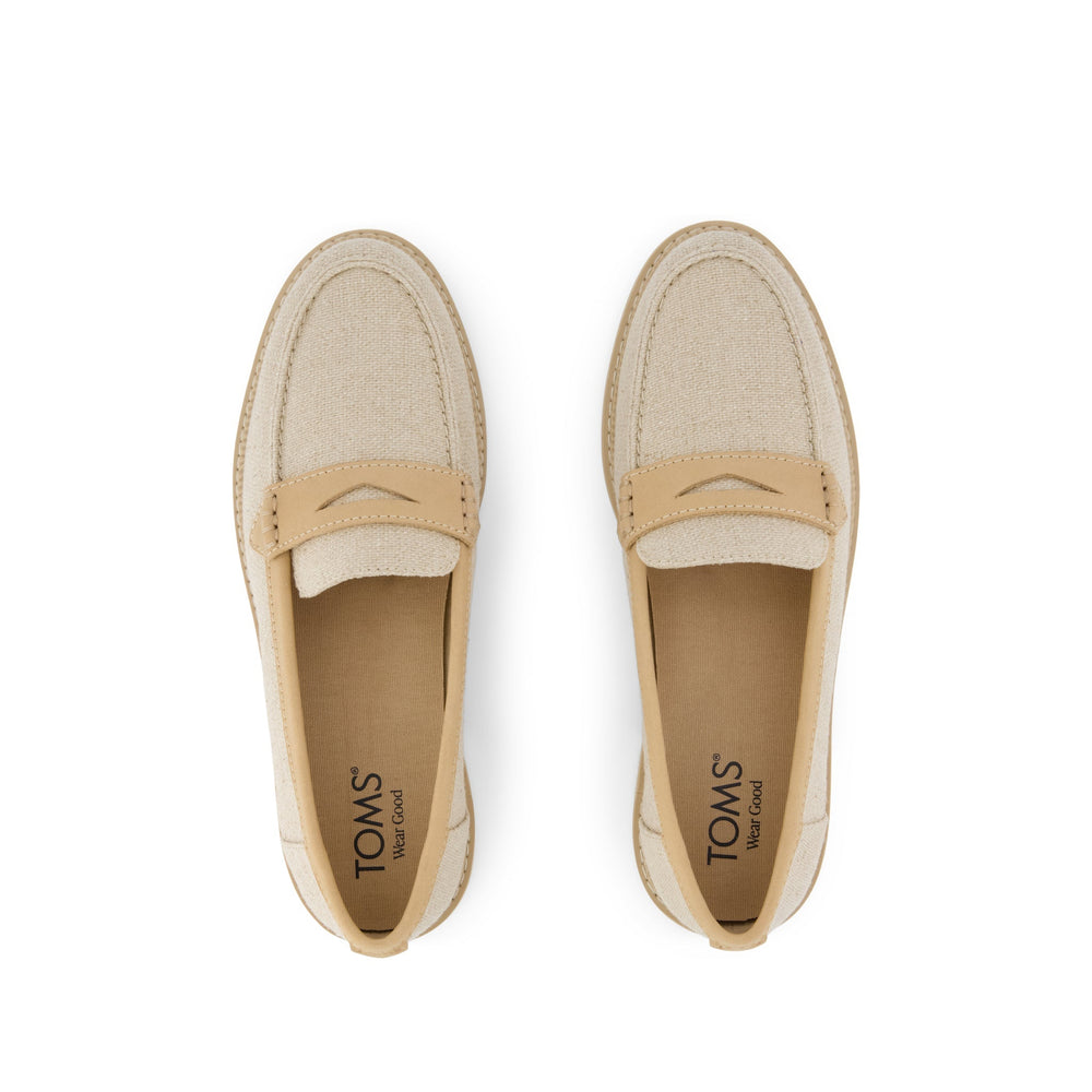Marie Loafer Natural Textile