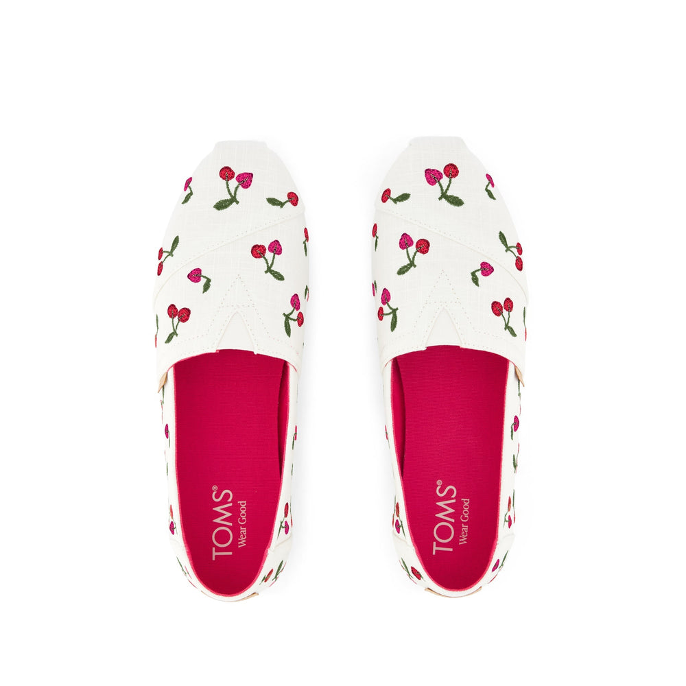 Alpargata Classic Cherry Embroidery
