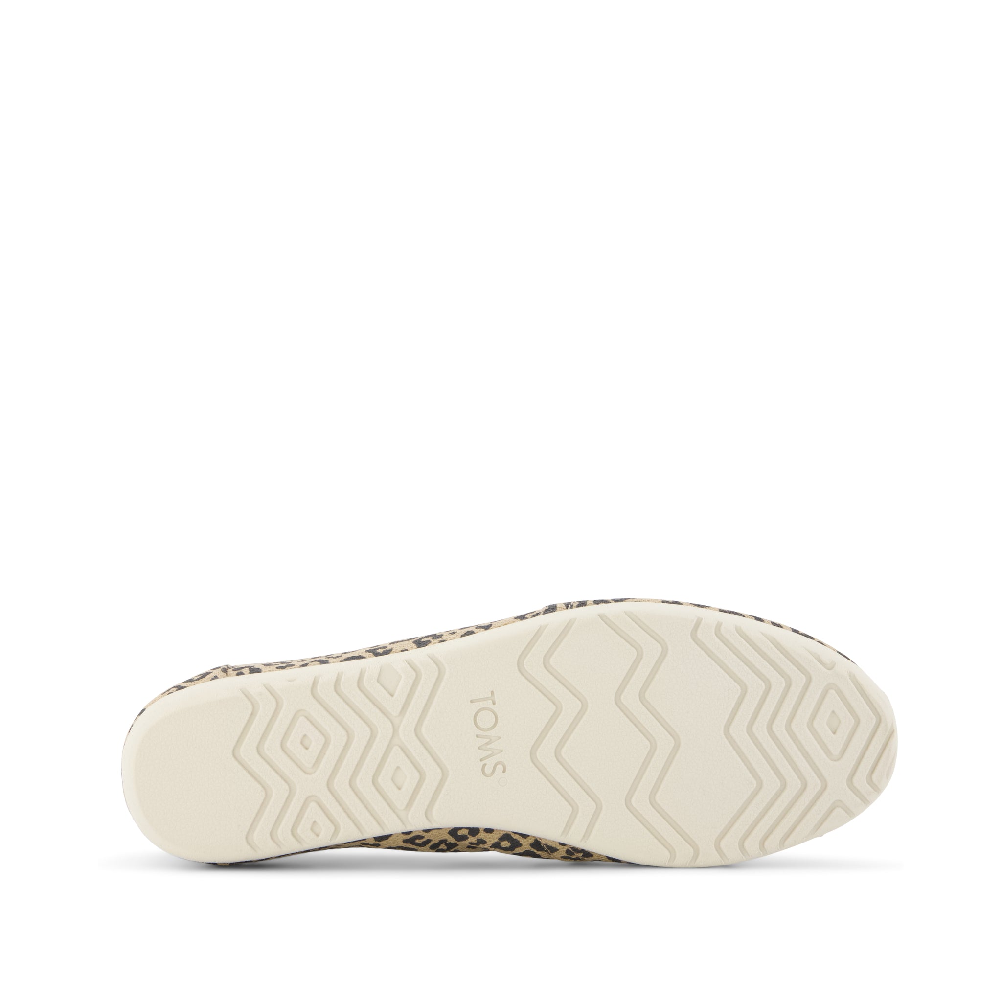 Alpargata Ballet Flat Natural Leopard Spots