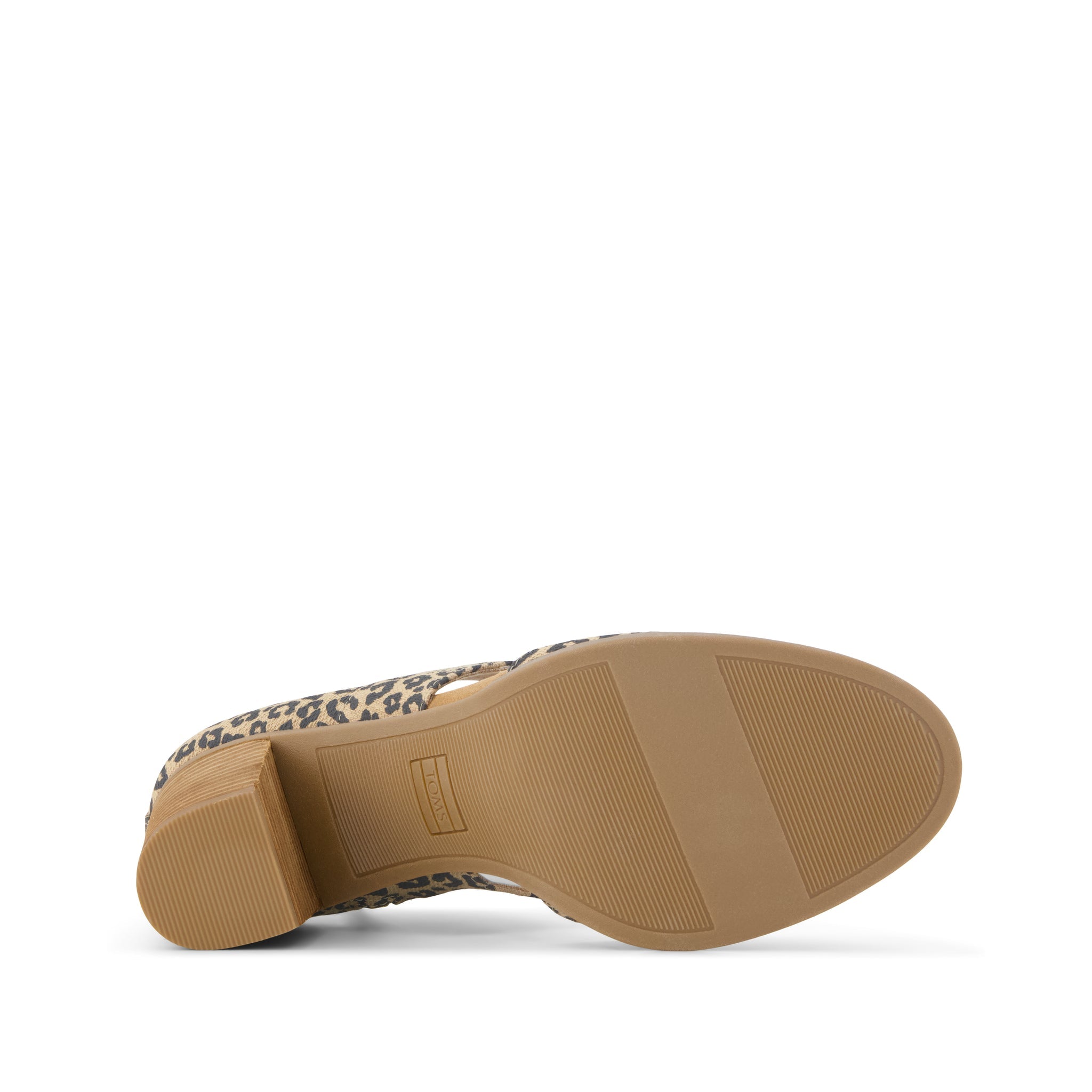 Milan Nova Heel Leopard Print