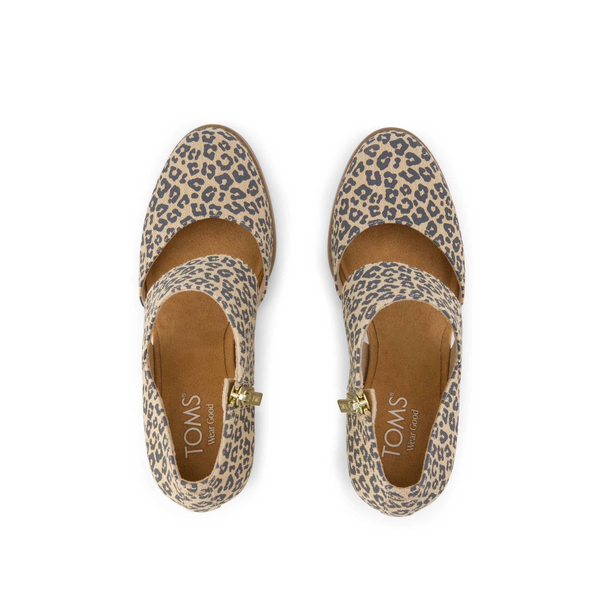 Milan Nova Heel Leopard Print