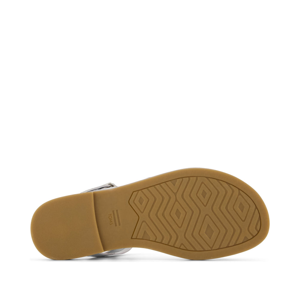 Kira Strappy Sandal Silver Leather
