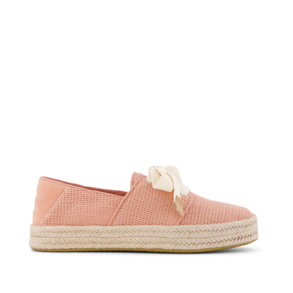 Carolina Lace-Up Espadrille Bloom Mesh