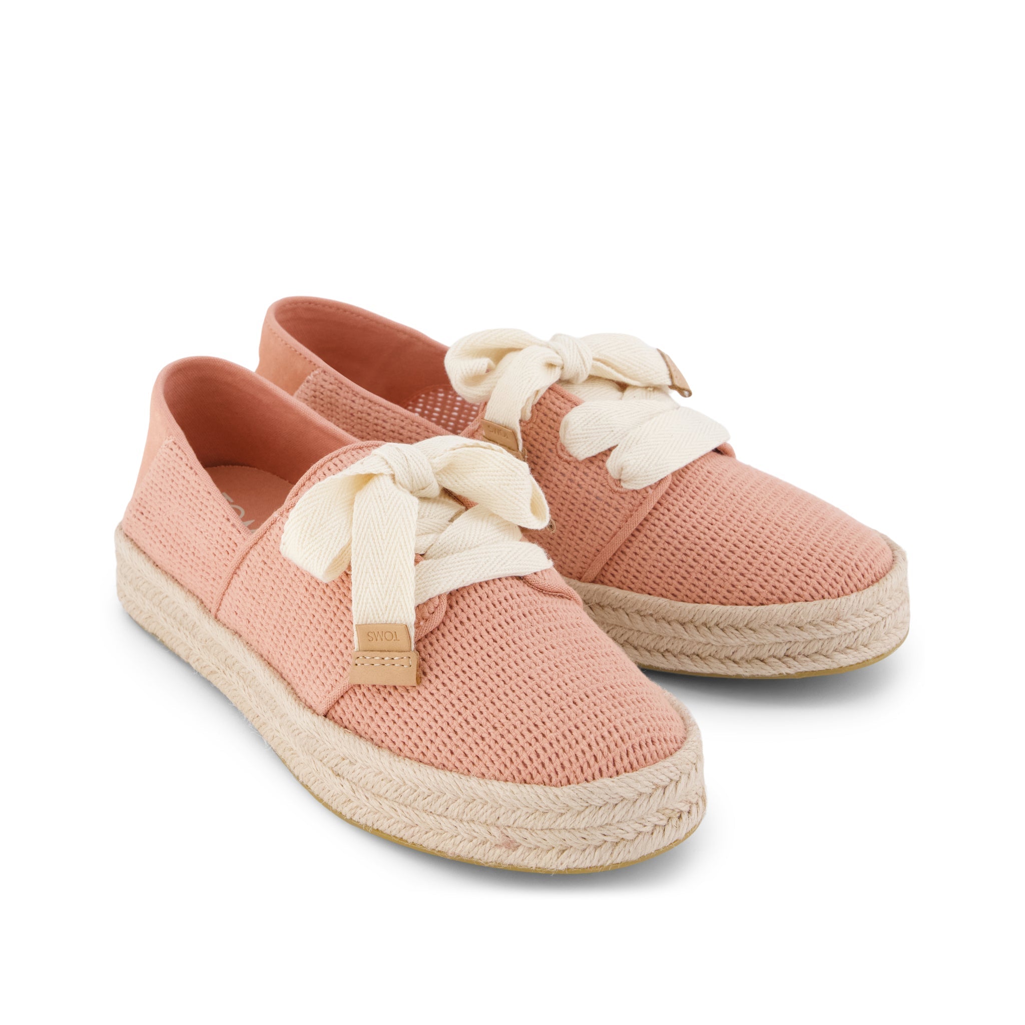 Carolina Lace-Up Espadrille Bloom Mesh
