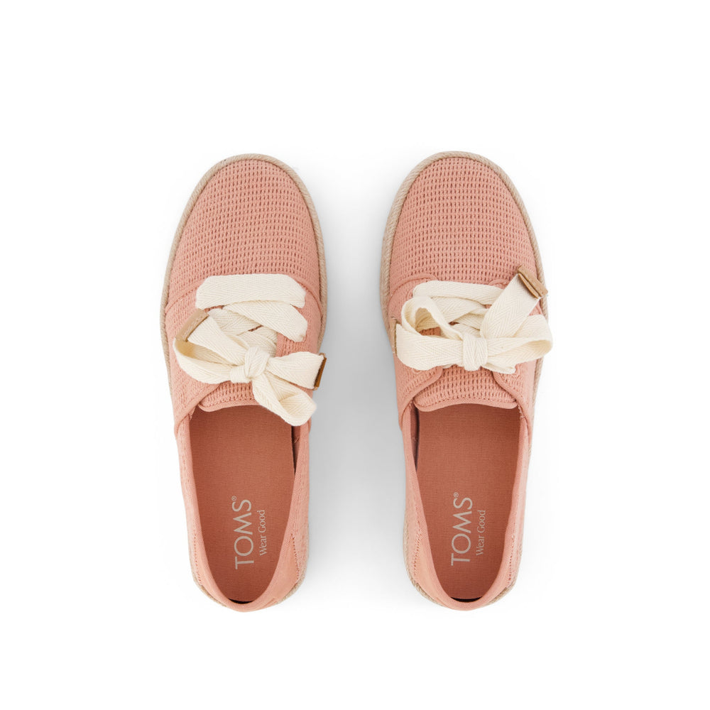 Carolina Lace-Up Espadrille Bloom Mesh