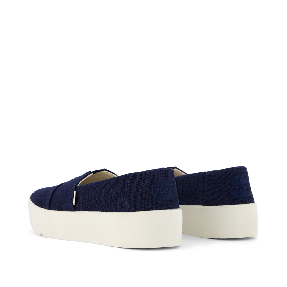Verona Slip On Sneaker Navy Heritage Canvas