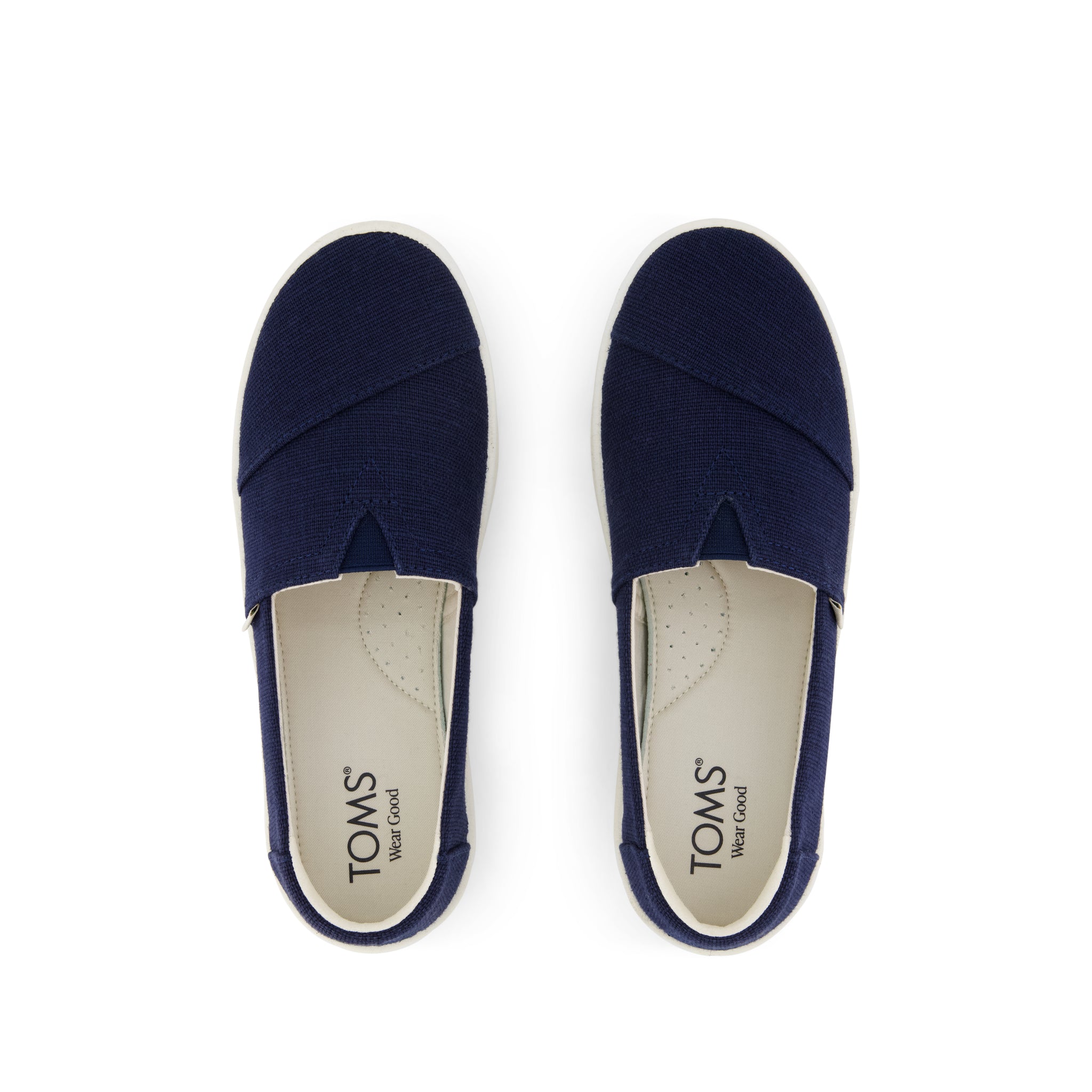Verona Slip On Sneaker Navy Heritage Canvas